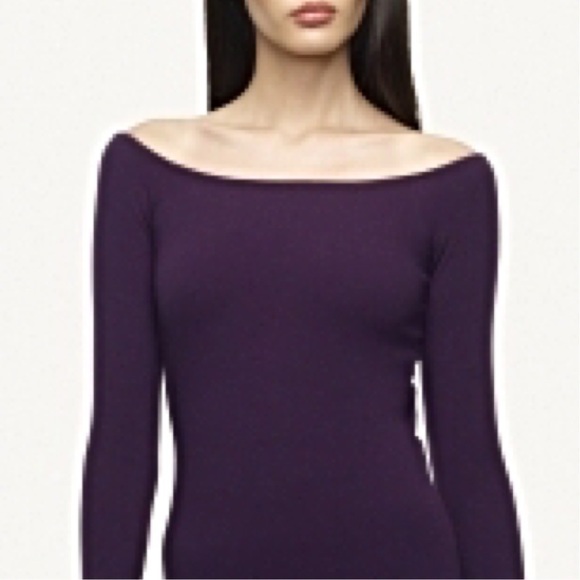 Ralph Lauren Black Label Sweaters - RL Black Label Cashmere Top in Merlot